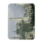 Vliegtuig en plein van de Sofia, Istanbul, engra Magneet (Verticaal)