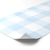 Vliegtuig en Teddy Bear Verjaardagsfeestje Welkom Poster (Hoek)