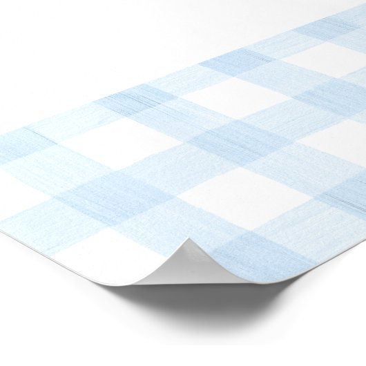 Vliegtuig en Teddy Bear Verjaardagsfeestje Welkom Poster (Hoek)