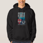 Vliegtuig Engineering Quote voor een vliegtuigmech Hoodie (Voorkant)