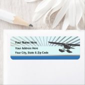 Vliegtuig Etiket (Insitu)