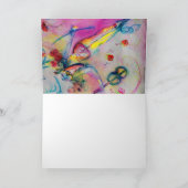 VLIEGTUIG FEESTDAGEN KAART (Binnen)