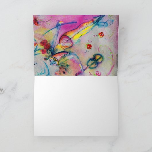 VLIEGTUIG FEESTDAGEN KAART (Binnen)