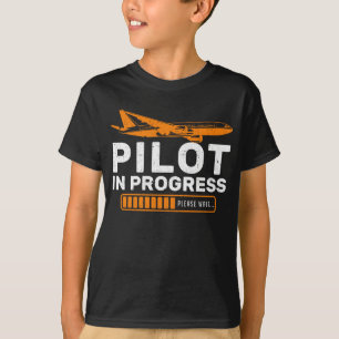 Vliegtuig Fun Airplane Funny Pilot Loading T-shirt
