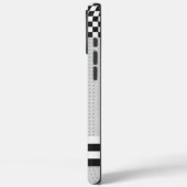 Vliegtuig Fuselage Rivet Metal Gecontroleerd Case-Mate iPhone Case (Achterkant / Links)