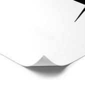 Vliegtuig FusionFilter Poster (Hoek)