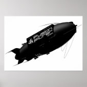 Vliegtuig FusionFilter Poster (Voorkant)