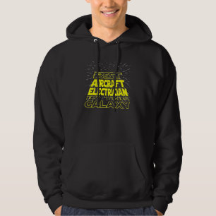 Vliegtuig galaxy Cool Galaxy-baan Hoodie