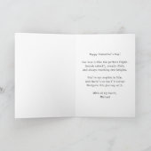 Vliegtuig gek op je, Schattige papieren vliegtuigh Kaart (Binnen)