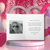 Vliegtuig gek op je, Schattige papieren vliegtuigj Kaart