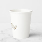  Vliegtuig Gepersonaliseerde Jongens Verjaardag Papieren Bekers (Links)