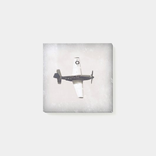  vliegtuig grijs post-it® notes (Voorkant)