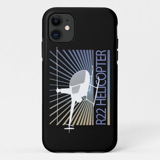 Vliegtuig helikopter Case-Mate iPhone case (Achterkant)