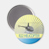 Vliegtuig helikopter magneet (Voorkant / Achterkant)