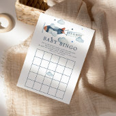  vliegtuig Het is een Baby-bingo-uitnodiging Kaart