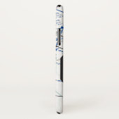 Vliegtuig hoogtemeter Secundaire kaart Case-Mate iPhone Case (Achterkant / rechts)