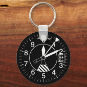 Vliegtuig hoogtemeter sleutelhanger (Voorkant)