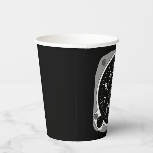 Vliegtuig-hoogtemeterpapierbekertjes Papieren Bekers (Rechts)