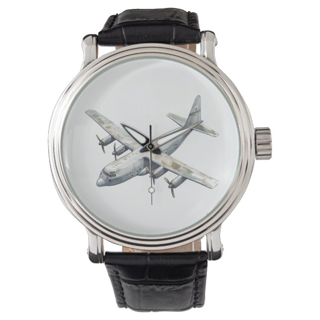 Vliegtuig Horloge (Voorkant)