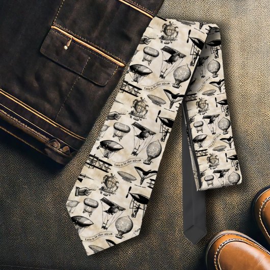  Vliegtuig ID913 Stropdas