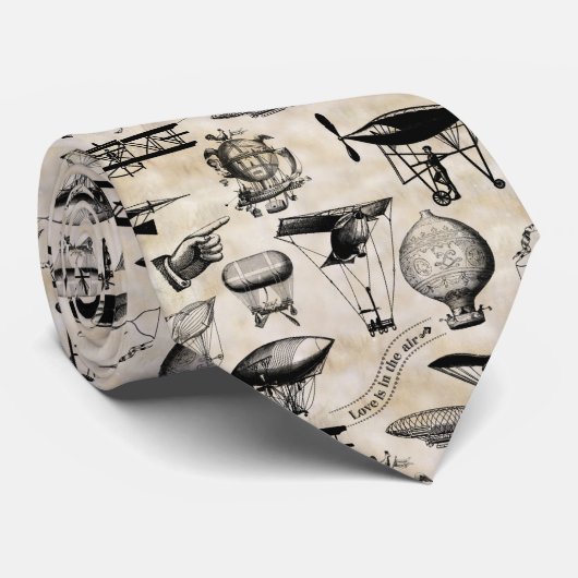 Vliegtuig ID913 Stropdas (Opgerold)