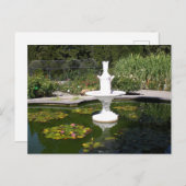 Vliegtuig in de Botanische tuin Briefkaart (Voorkant / Achterkant)