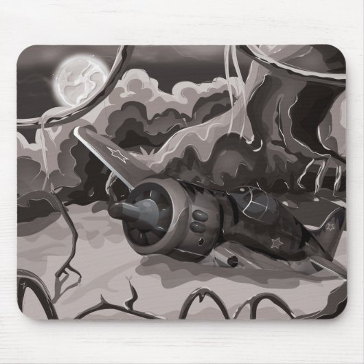 Vliegtuig in de strijd tegen de Tweede Wereldoorlo Muismat (Voorkant)