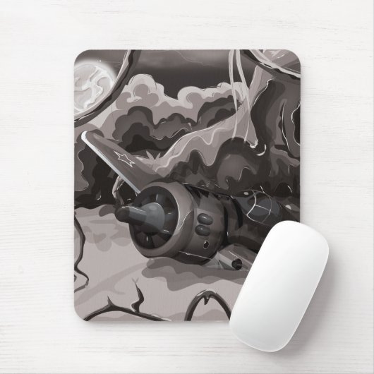 Vliegtuig in de strijd tegen de Tweede Wereldoorlo Muismat (Met muis)