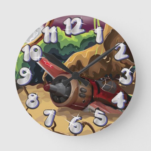 Vliegtuig in de strijd tegen de Tweede Wereldoorlo Ronde Klok (Voorkant)