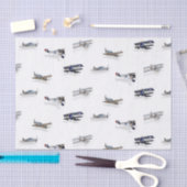 Vliegtuig in de vlucht Tissuepapier (Craft)