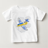 Vliegtuig in de wolken (Voorkant)