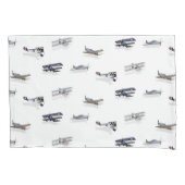 Vliegtuig in vlucht kussensloop (Voorkant)