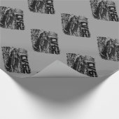 Vliegtuig Independence Wrappingpaper Cadeaupapier (Hoek)