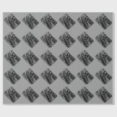 Vliegtuig Independence Wrappingpaper Cadeaupapier (Vlak)