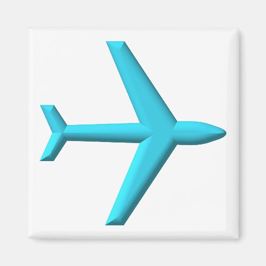 Vliegtuig/Jet Magneet (Voorkant)