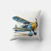 VLIEGTUIG JONGENS KAMER KUSSEN (Achterkant)