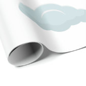 Vliegtuig. Jumbojet. Cadeaupapier (Rol Hoek)