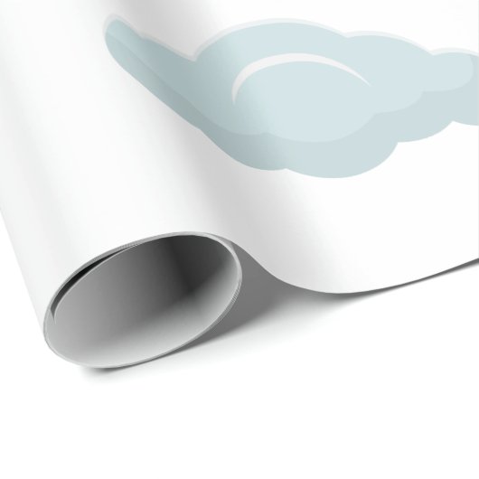 Vliegtuig. Jumbojet. Cadeaupapier (Rol Hoek)