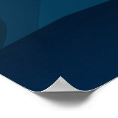 vliegtuig. Jumbojet. Poster (Hoek)