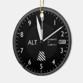 Vliegtuig Keramisch Ornament (Links)