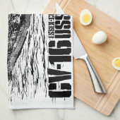 Vliegtuig keukenhanddoek Lexington Dawsonsf (Quarter Fold)
