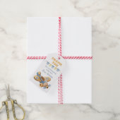 vliegtuig Kinder Speelgoed Dank u geschenken Labe Cadeaulabel (Met Touw)