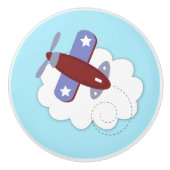 Vliegtuig Kleine Aviator Ceramic Knob Drawer Pull Keramische Knop (Voorkant)