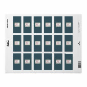 Vliegtuig Kleine Snoepjes Bar Wrapper Etiket (Full Sheet)