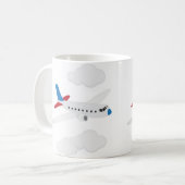 Vliegtuig Koffiemok (Voorkant links)