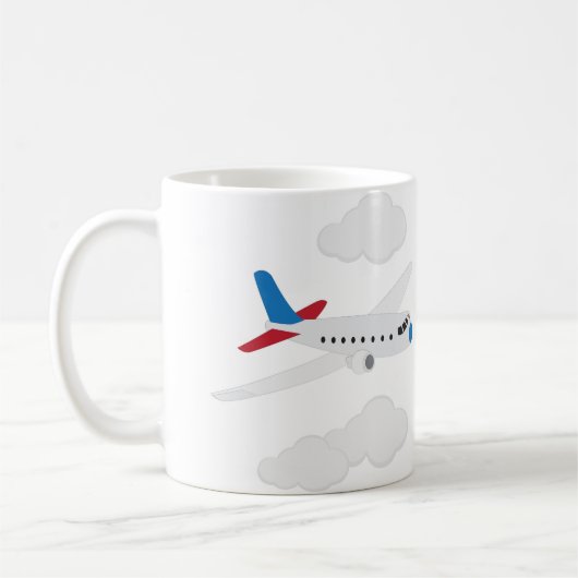 Vliegtuig Koffiemok (Links)
