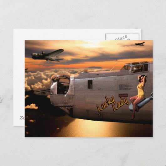 Vliegtuig  Kone Art Briefkaart (Voorkant / Achterkant)