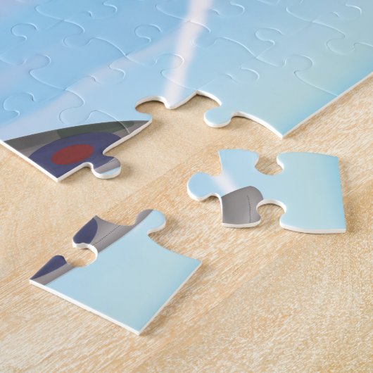  Vliegtuig Legpuzzel (Zijkant)