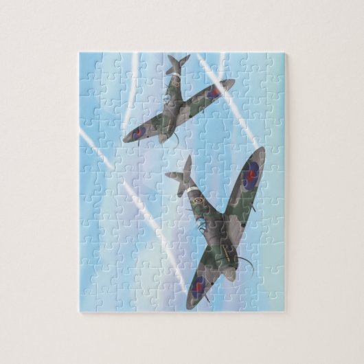  Vliegtuig Legpuzzel (Verticaal)