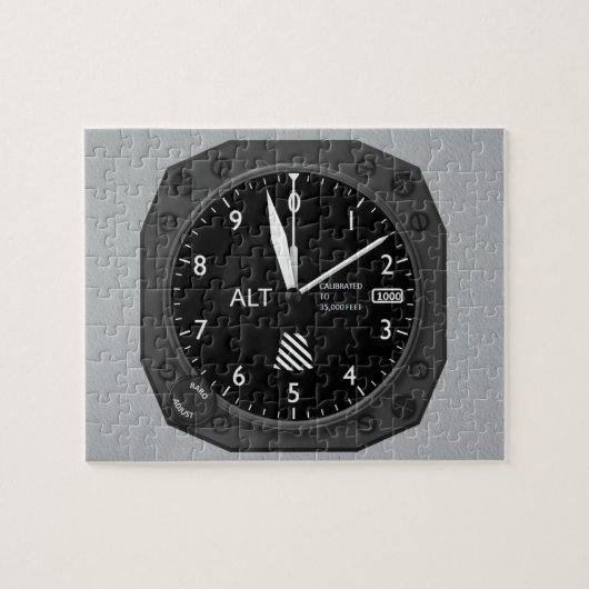 Vliegtuig Legpuzzel (Horizontaal)